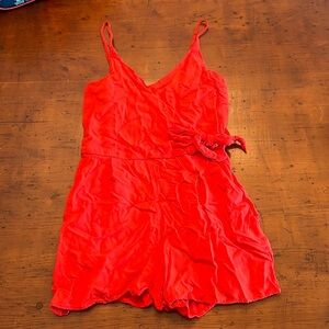 Red romper